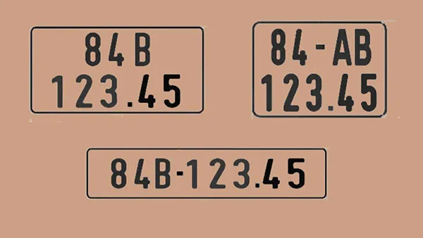 Lợi ích Ký hiệu biển số xe ô tô A B C trong quản lý giao thông