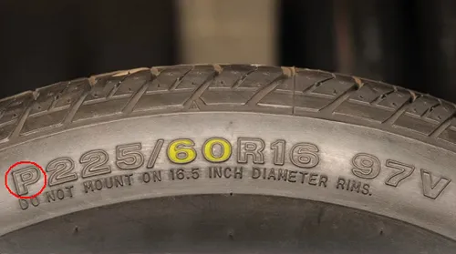 Ký hiệu loại xe phù hợp với lốp