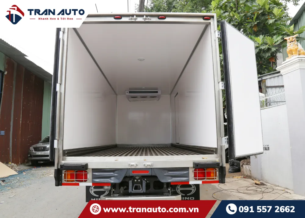 Tôn mạ kẽm phù hợp xe tải nhẹ chở hàng rời