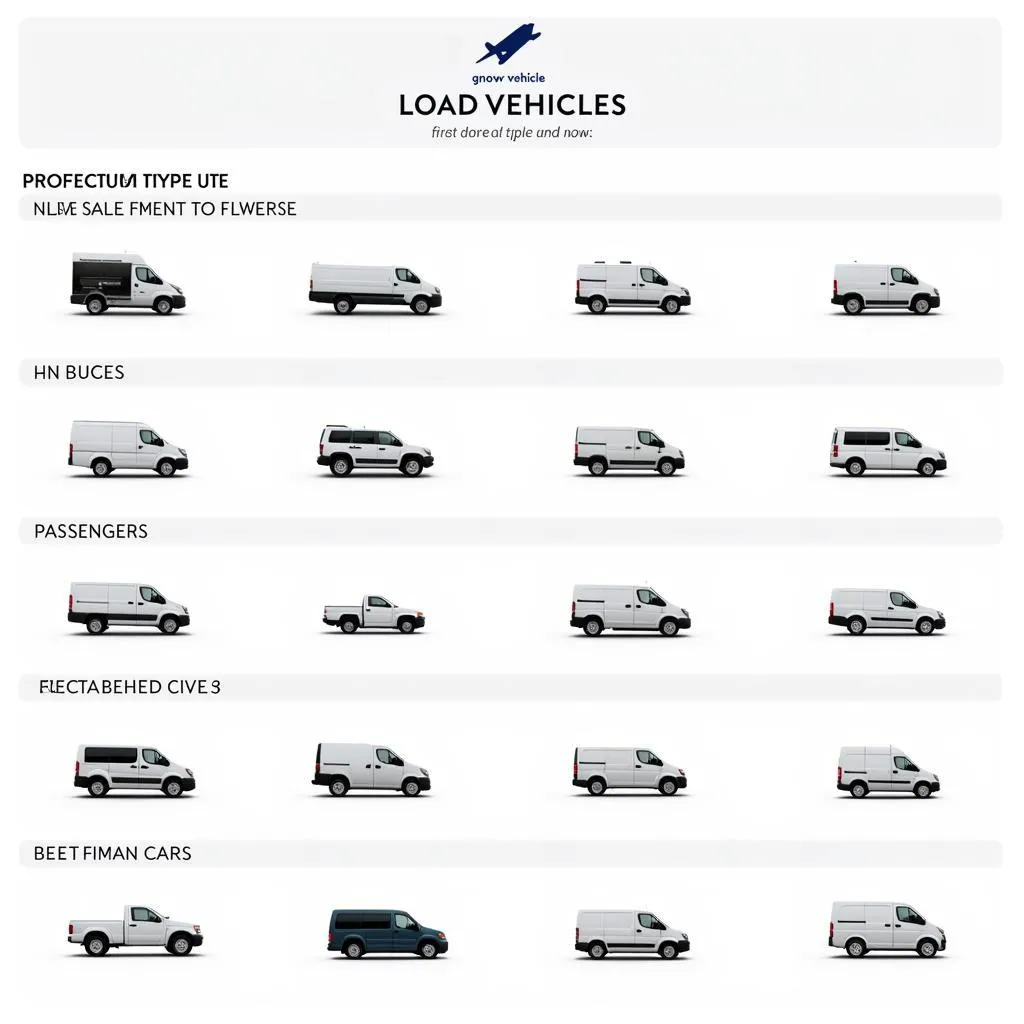 Lựa chọn loại xe ô tô phù hợp với mục đích và tải trọng chuyên chở