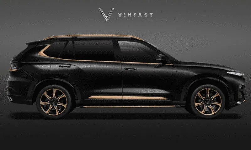 VinFast VinFast President trang bị mâm xe ô tô hợp kim nhôm 20 inch, thể hiện thông số kỹ thuật mâm xe ô tô lớn