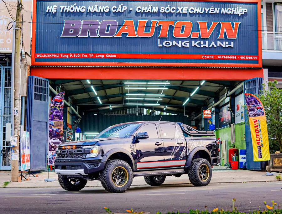 Hình ảnh minh họa độ mâm xe bán tải chất lượng cao