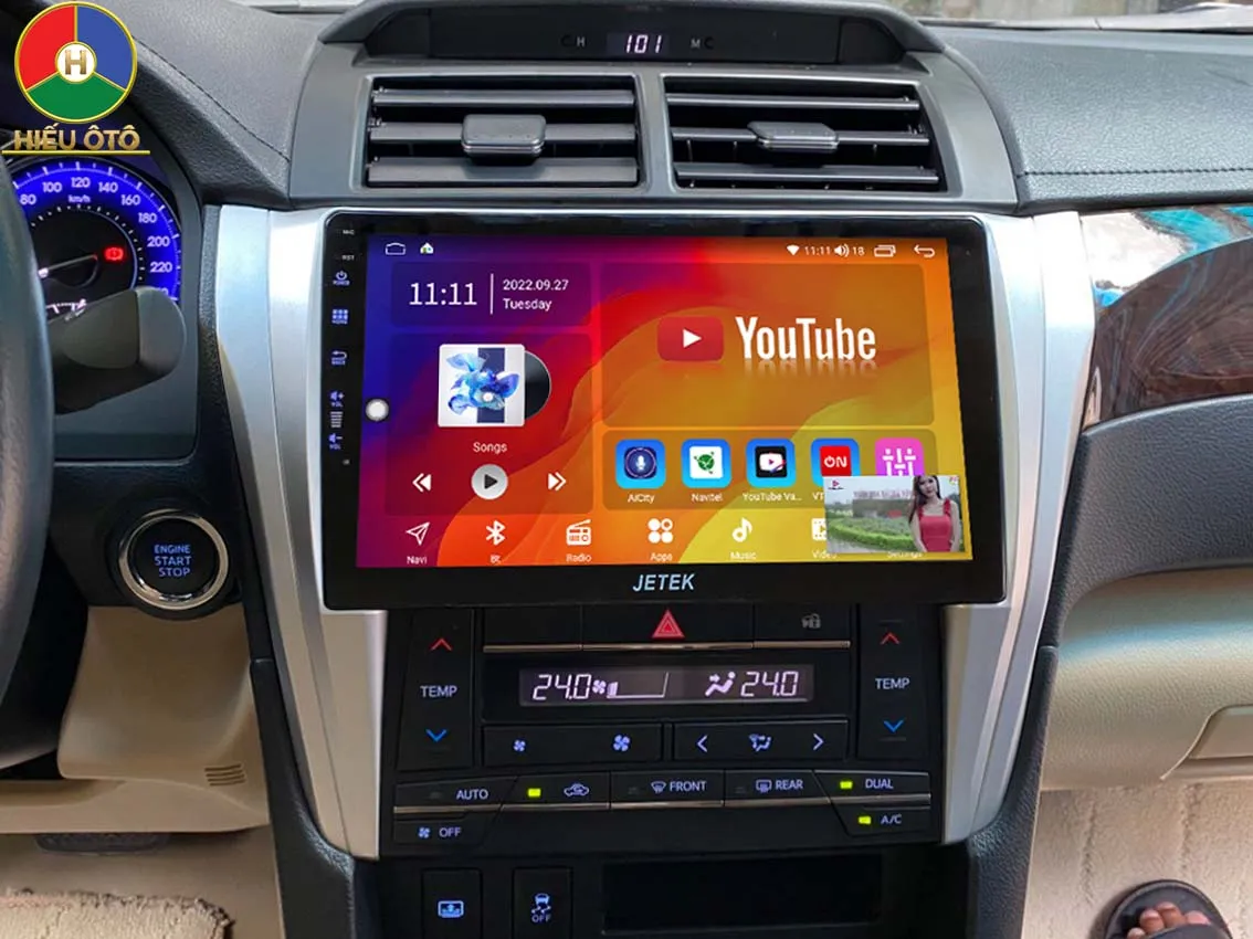 Màn hình Android cho Toyota Camry đời 2015-2018