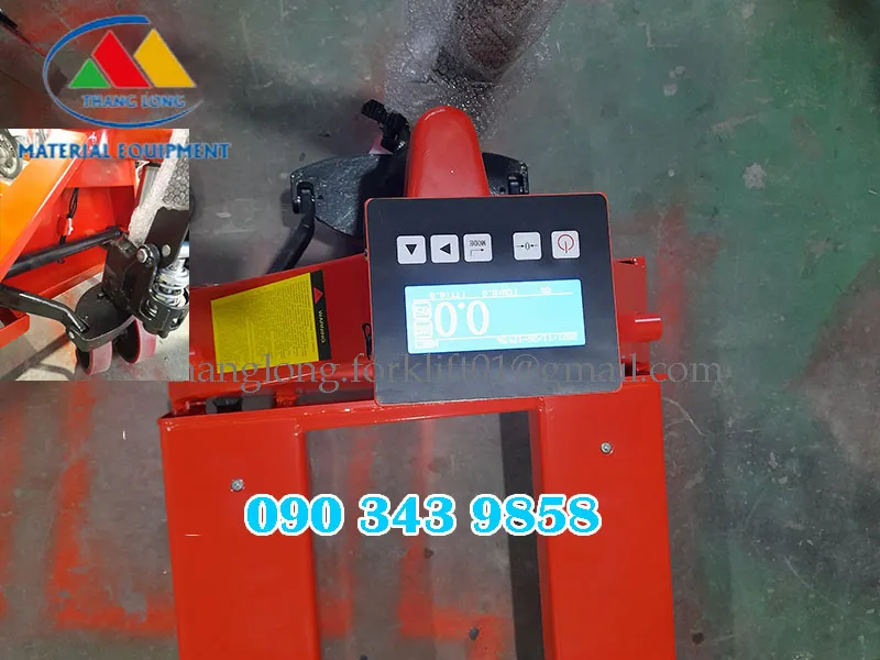 Màn Hình Và Bảng điều Khiển Xe Nâng Gắn Cân 2 Tấn CBY.CW 2.0