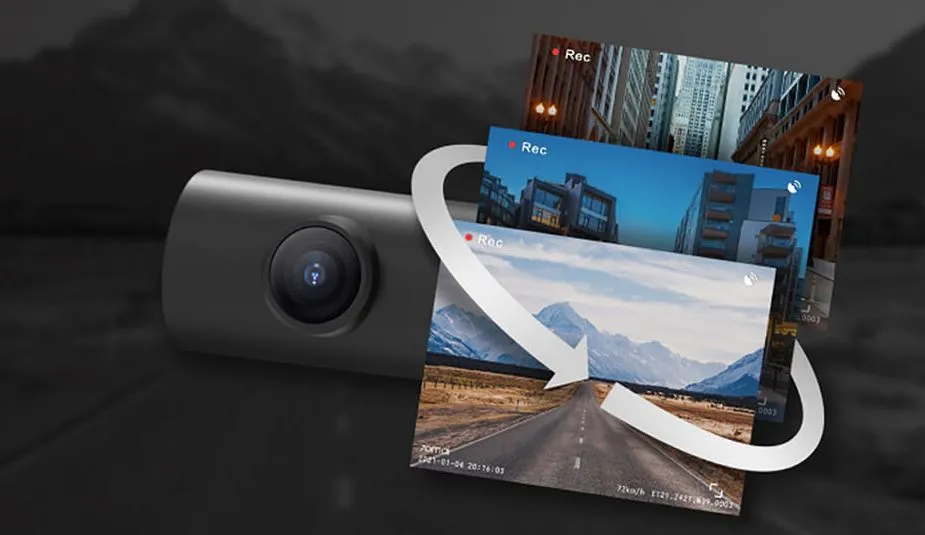 Xiaomi 70mai FC02 với chế độ ghi vòng lặp tiết kiệm dung lượng