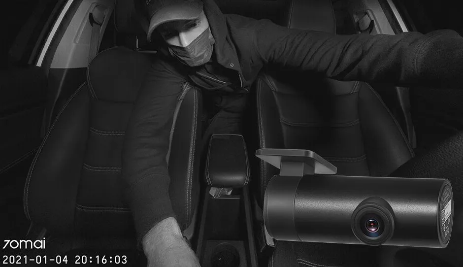 Camera trong xe 70mai FC02 với tầm nhìn ban đêm vượt trội