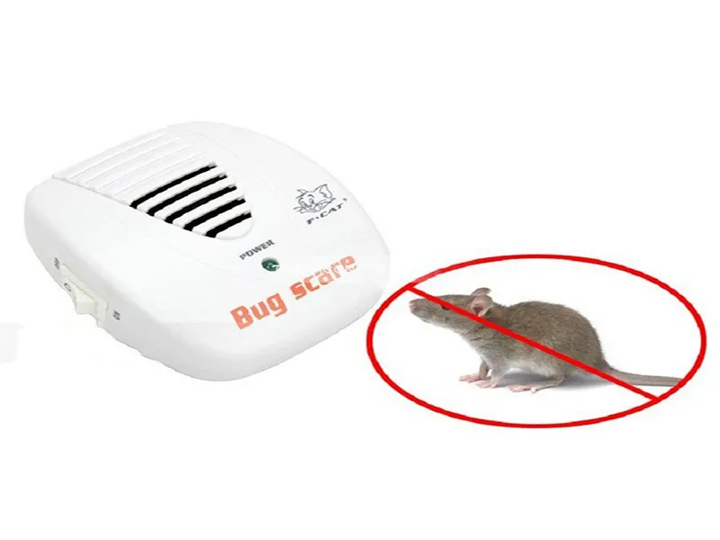Thiết bị máy đuổi chuột xe ô tô cao cấp Bug Scare màu trắng