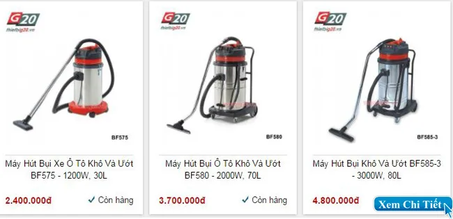 Máy hút bụi ô tô công nghiệp