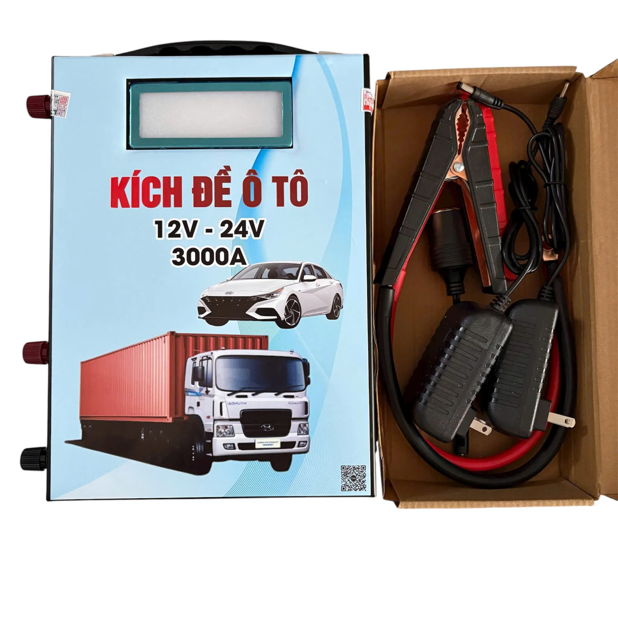 Thiết bị kích đề ô tô 12V 1000A nhỏ gọn, Baseus