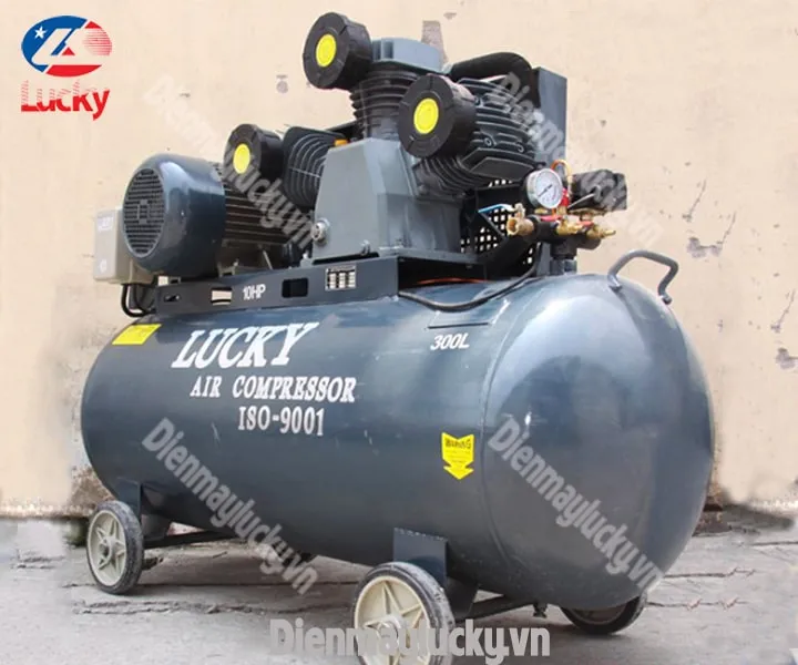 Máy nén khí Lucky là thiết bị thiết yếu cho gara