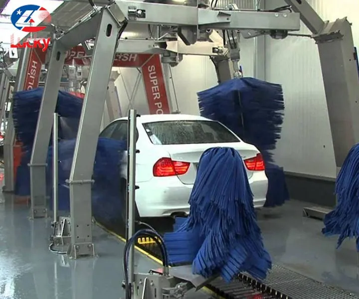 Hệ thống máy rửa xe ô tô tự động cần được lắp đặt trong diện tích lớn và chuyên nghiệp
