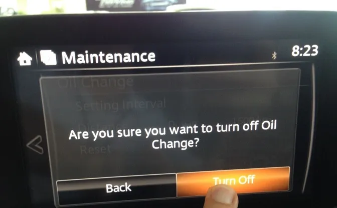 Xác nhận tắt chức năng