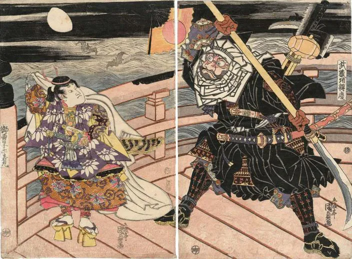 Benkei, một nhân vật huyền thoại tượng trưng cho sức mạnh, xe ben 15T TMT cũng sở hữu sức mạnh vượt trội ban xe ben 15t