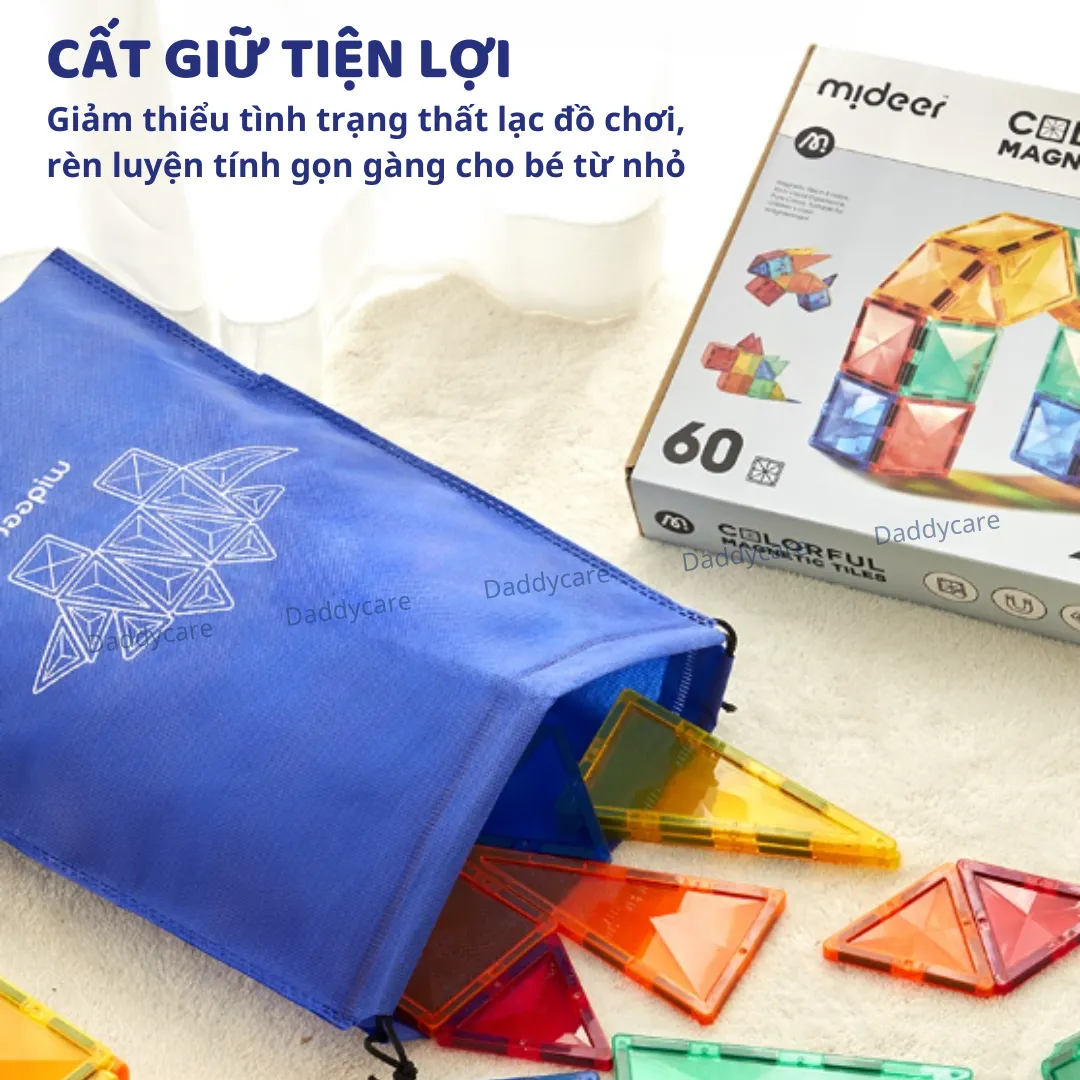 Sách hướng dẫn chi tiết kèm theo bộ lắp ráp nam châm