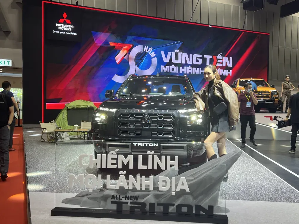 Mitsubishi Triton, mẫu xe đứng thứ hai trong bảng xếp hạng doanh số xe bán tải tháng 1