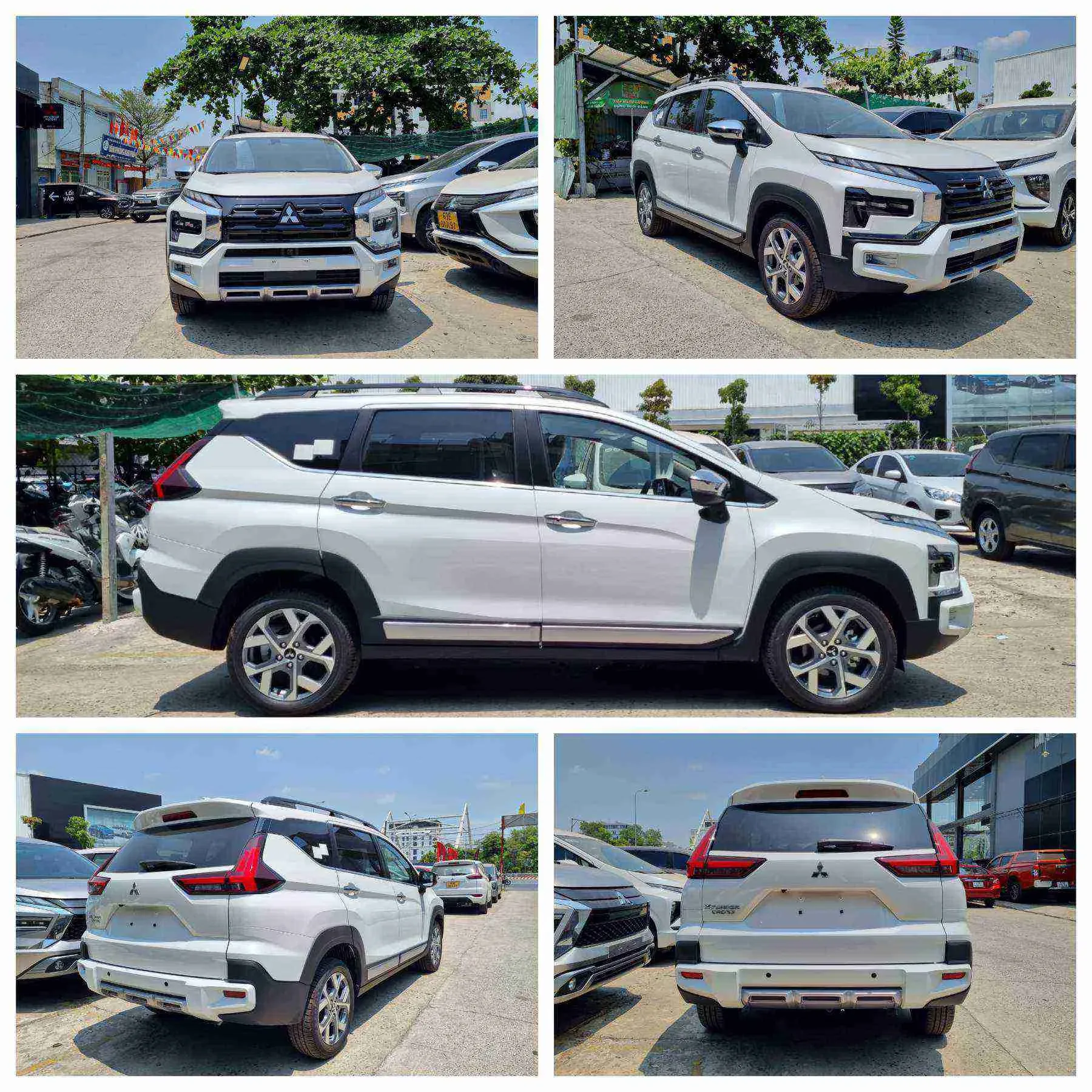 Đầu xe Mitsubishi Xpander 2026 thiết kế Dynamic Shield góc chính diện