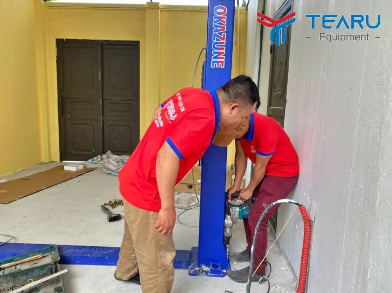Tearu chuyên cung cấp thiết bị và setup xưởng sửa chữa, bảo dưỡng ô tô