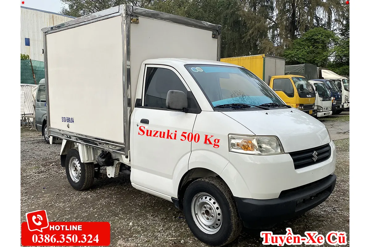 Xe tải Suzuki 500kg đời 2017 là dòng xe giữ giá tốt nhất thị trường