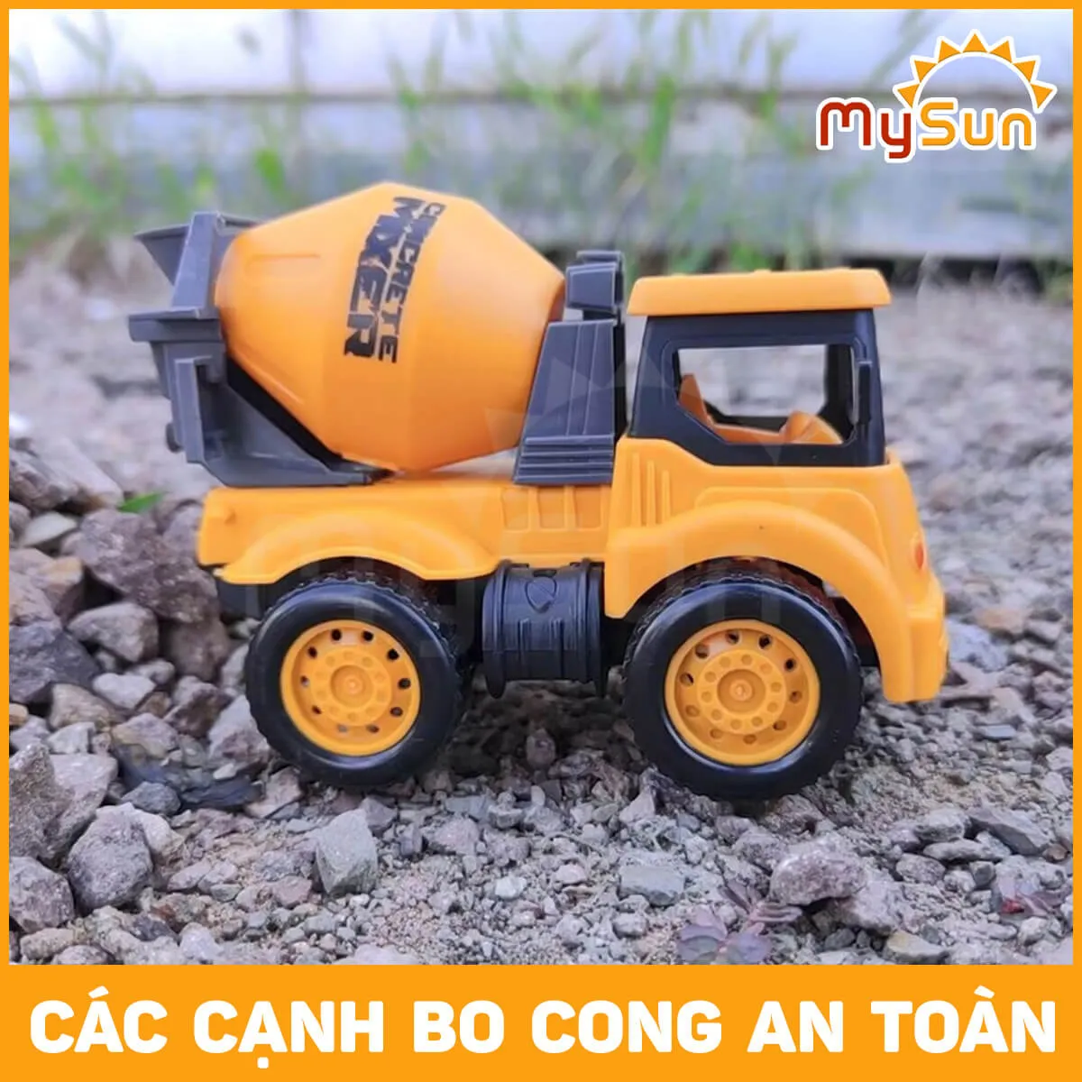 Các mẫu xe công trình cho bé, mô phỏng xe cần cẩu xe ben