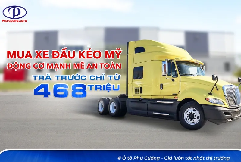 Xe đầu kéo Mỹ tại Phú Cường