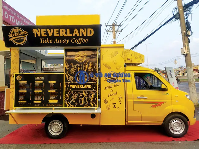 Xe tải bán hàng lưu động Dongben T30