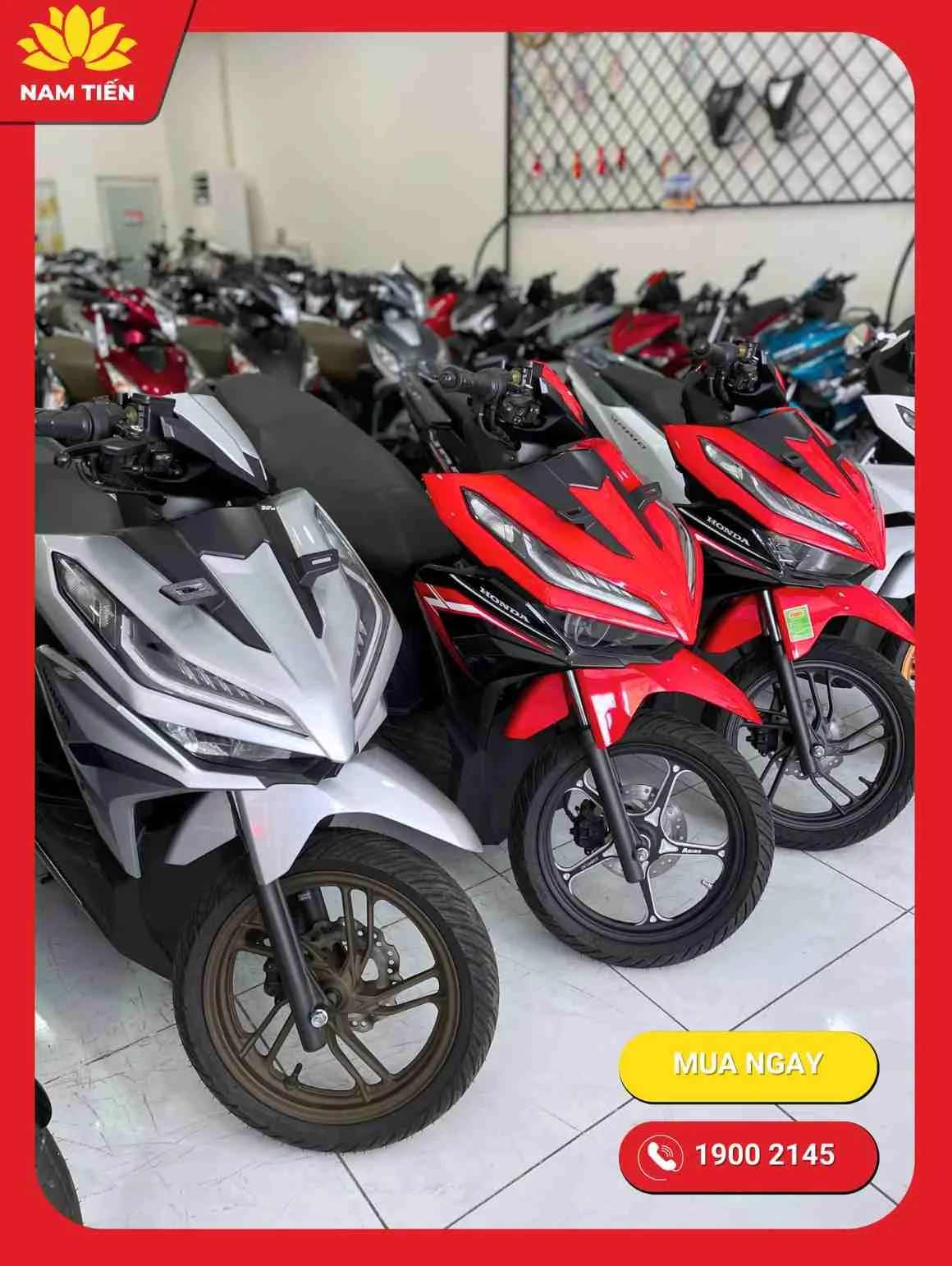 Giấy tờ xe máy bao gồm hóa đơn và chứng nhận chất lượng