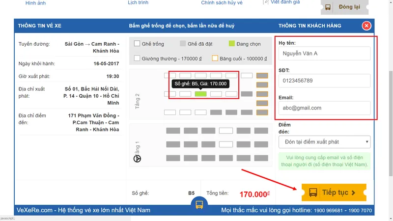 Mua vé xe khách online trên mạng đang được nhiều hành khách lựa chọn vì tiện lợi, không phải đợi lâu để xếp hàng mua vé
