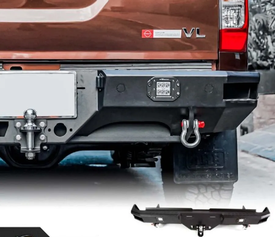 Nâng cấp cản sau xe bán tải