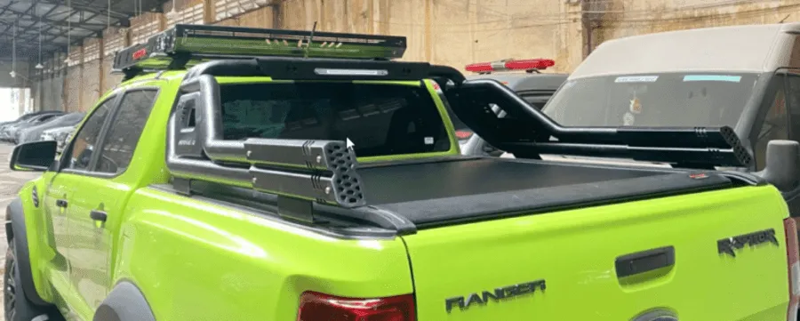 Nâng cấp xe bán tải khi gắn thanh thể thao