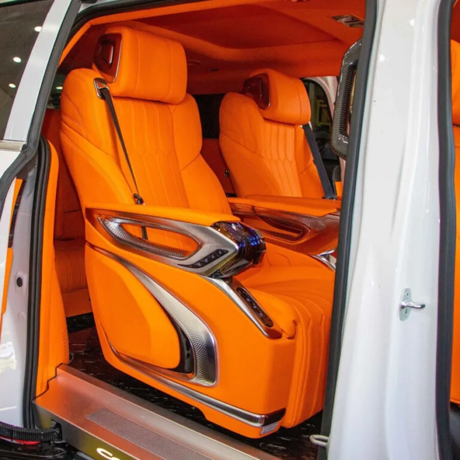 Nâng cấp xe bán tải với ghế Limousine