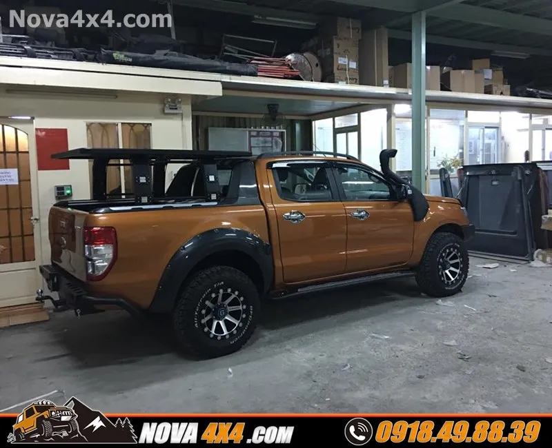 Nắp thùng mềm, cuộn, thấp, cao, Carryboy KSC dành cho xe bán tải Ford Ranger Raptor Hilux chính hãng Thái Lan