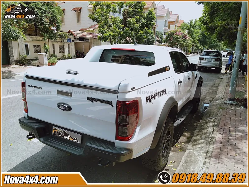 Lắp đặt nắp thùng thấp xe bán tải tại Nova4x4