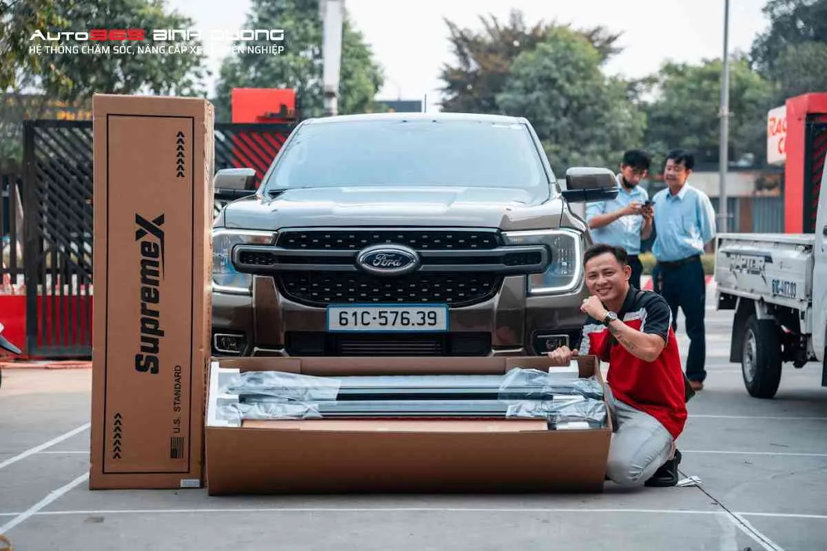 Auto365 bình dương được khách hàng và đối tác đánh giá là địa chỉ lắp nắp thùng bán tải uy tín hàng đầu