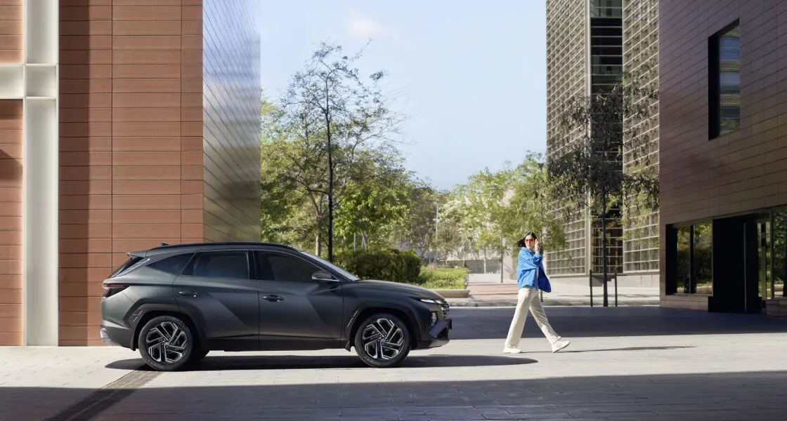 Thân xe mang phong cách SUV thể thao