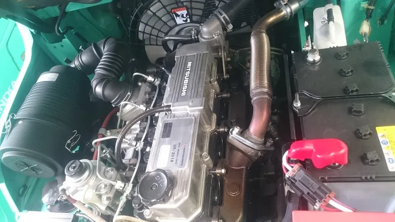 Động cơ Mitsubishi S4S trên xe nâng 3 tấn