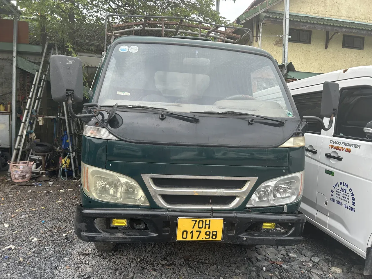 Ngoại hình xe Thaco 1.25 tấn còn khá ổn