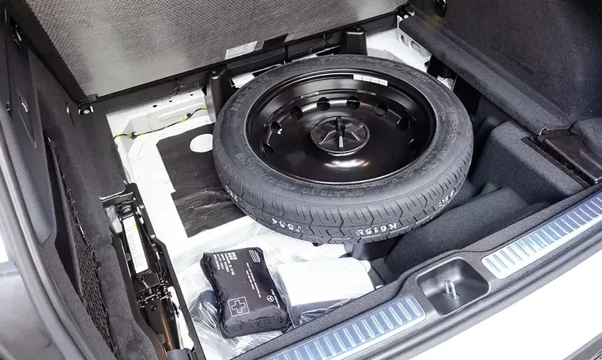 Số khung ở lốp dự phòng