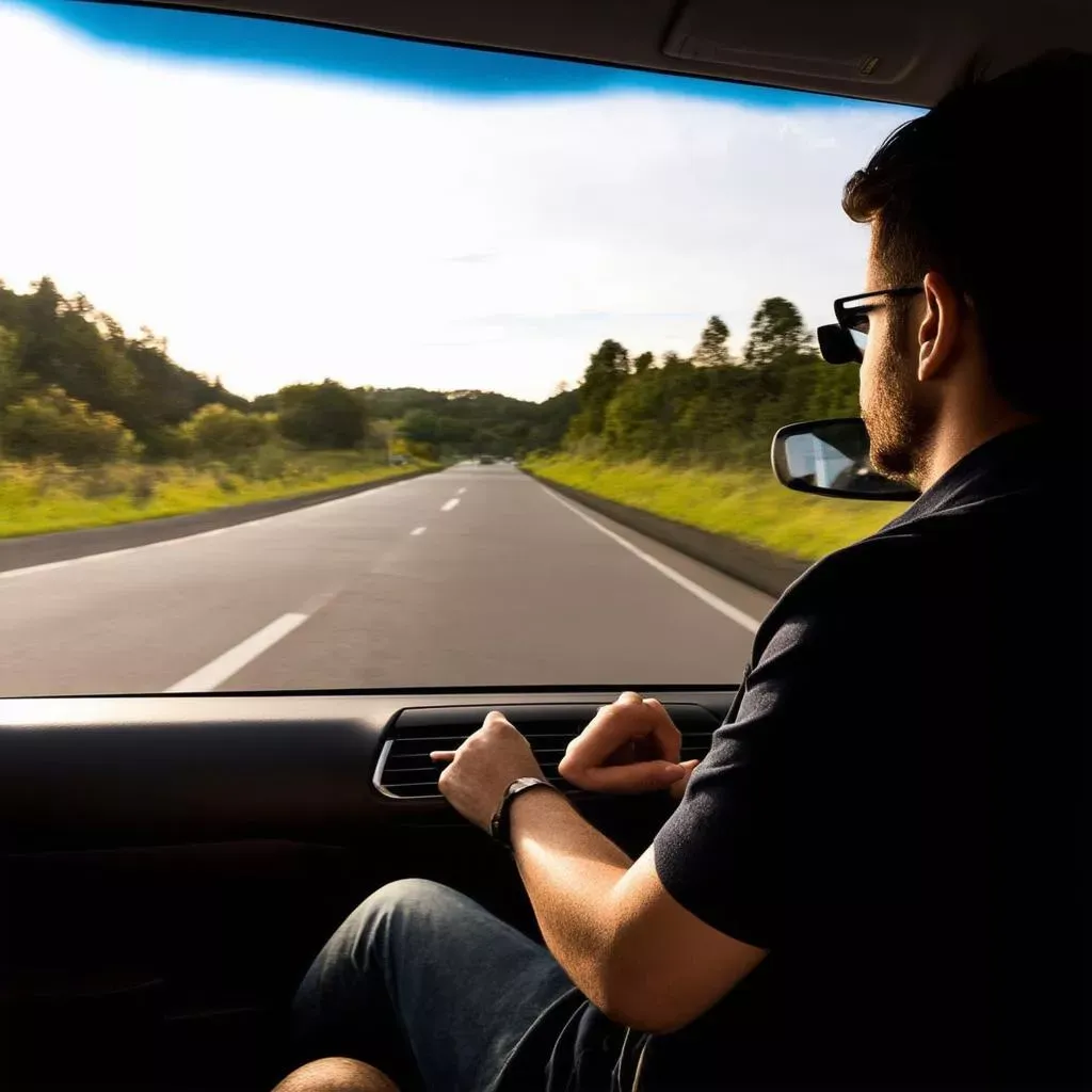 Chọn vị trí ngồi ghế đầu xe ô tô để áp dụng cách để không bị say xe ô tô hiệu quả