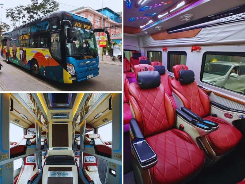 An Phú Travel với nhiều lựa chọn từ limousine đến giường nằm