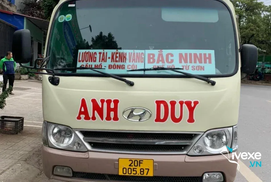 Xe khách ghế ngồi tuyến Bắc Ninh Thái Nguyên