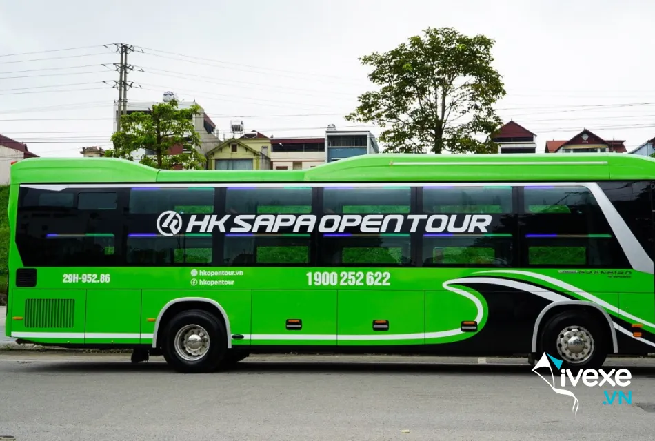 Nha xe HK Buslines tuyen Ha Tinh di Lao Cai