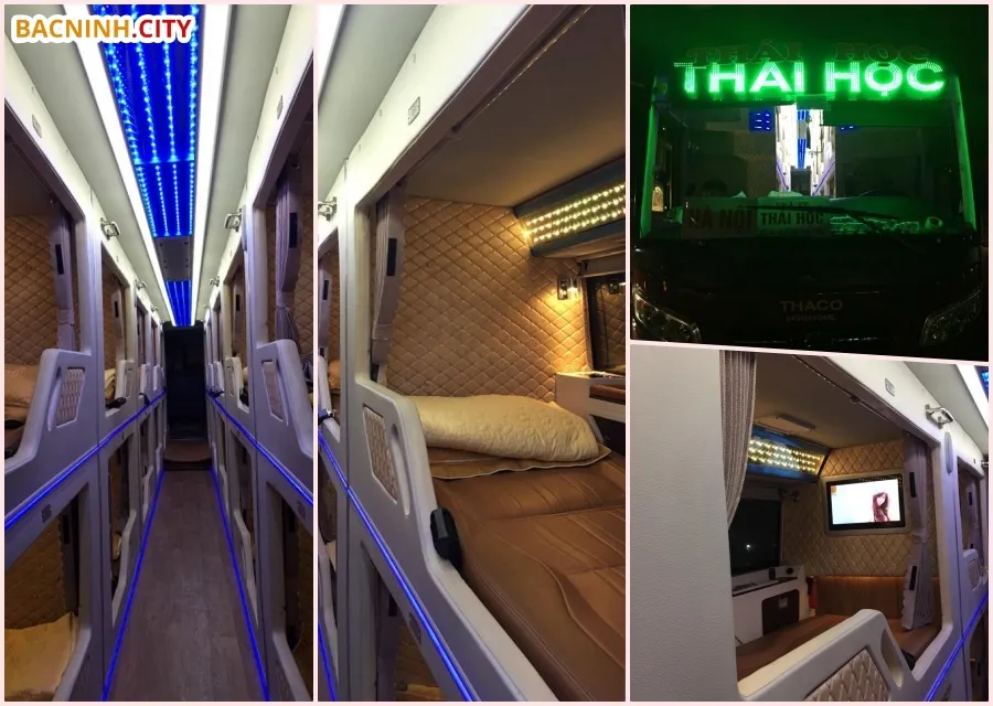 Nhà xe Thái Học chuyên tuyến Hương Sơn Hà Tĩnh Bắc Ninh