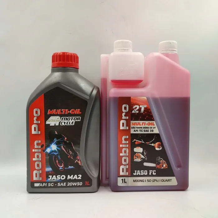 Nhớt dùng cho động cơ 4 thì Robin Pro (1 Lít, 20W50)
