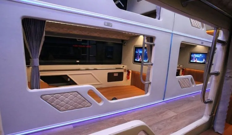 Cabin giường nằm riêng phù hợp cho gia đình có trẻ sơ sinh