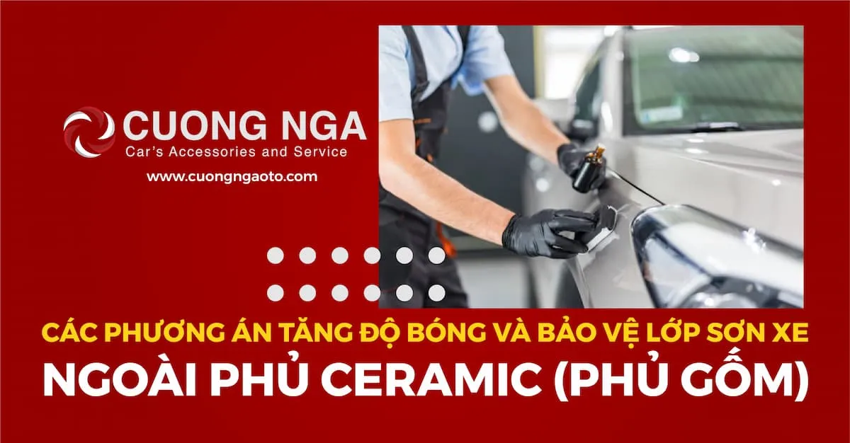 Lựa chọn thay thế cho sơn phủ ceramic xe ô tô