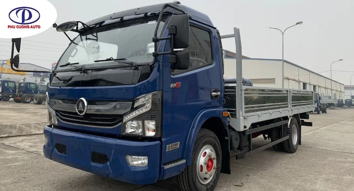 Xe tải nhẹ Vinamotor K6 được lắp ráp tại Hyundai Hàn Quốc