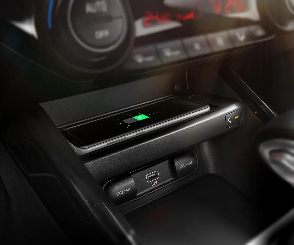 Hệ thống sạc không dây của Kia K3