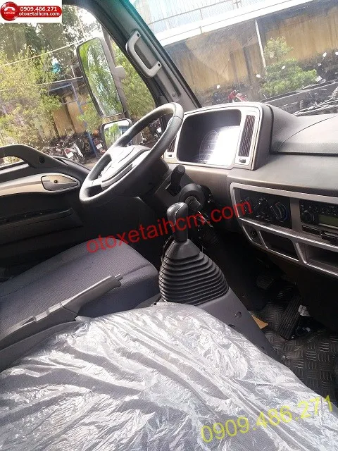 Thiết kế nội thất khoang lái xe ben Jac 3 khối tiện nghi