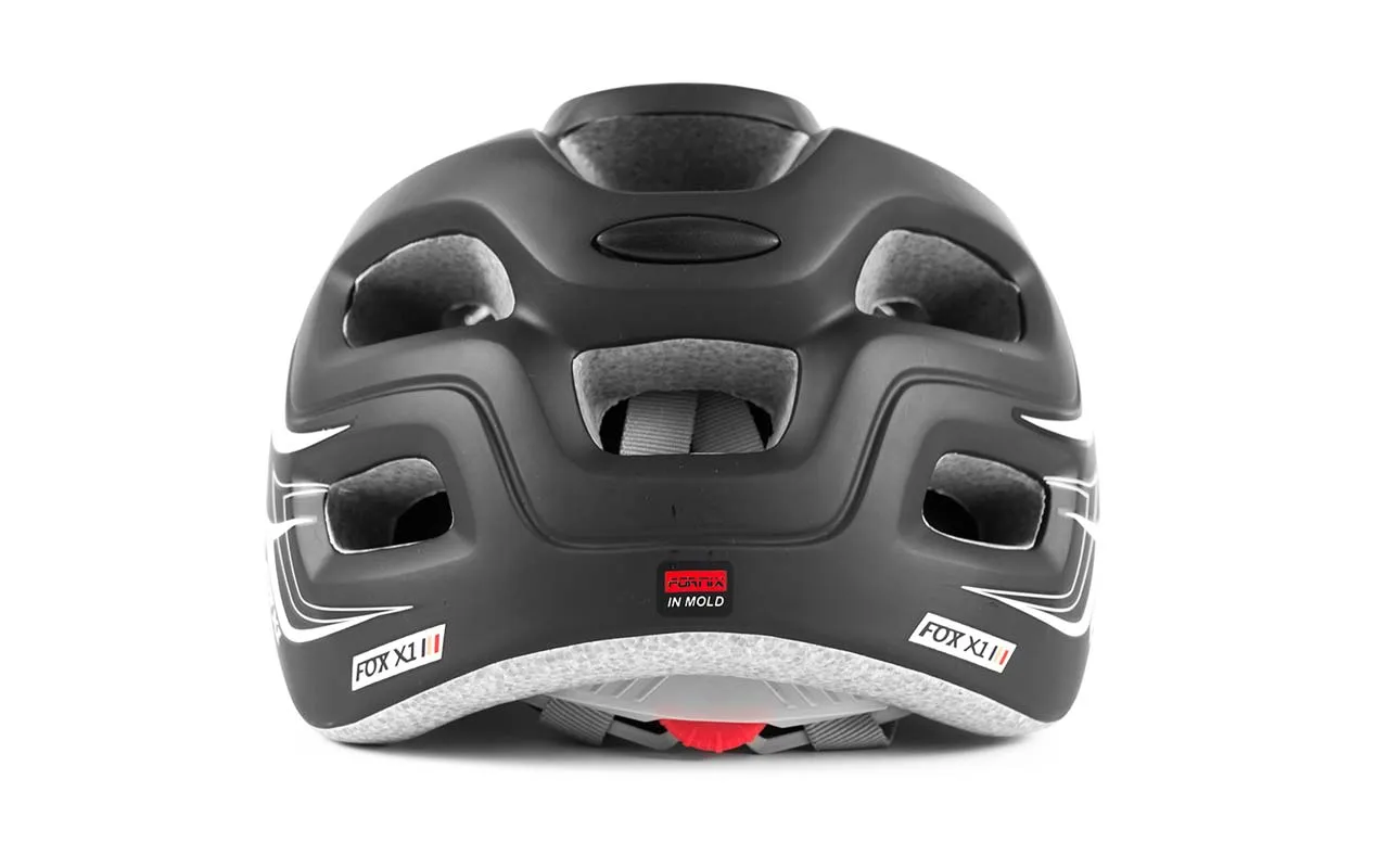 Mặt sau mũ bảo hiểm xe máy thể thao với hệ thống thoát khí thông minh