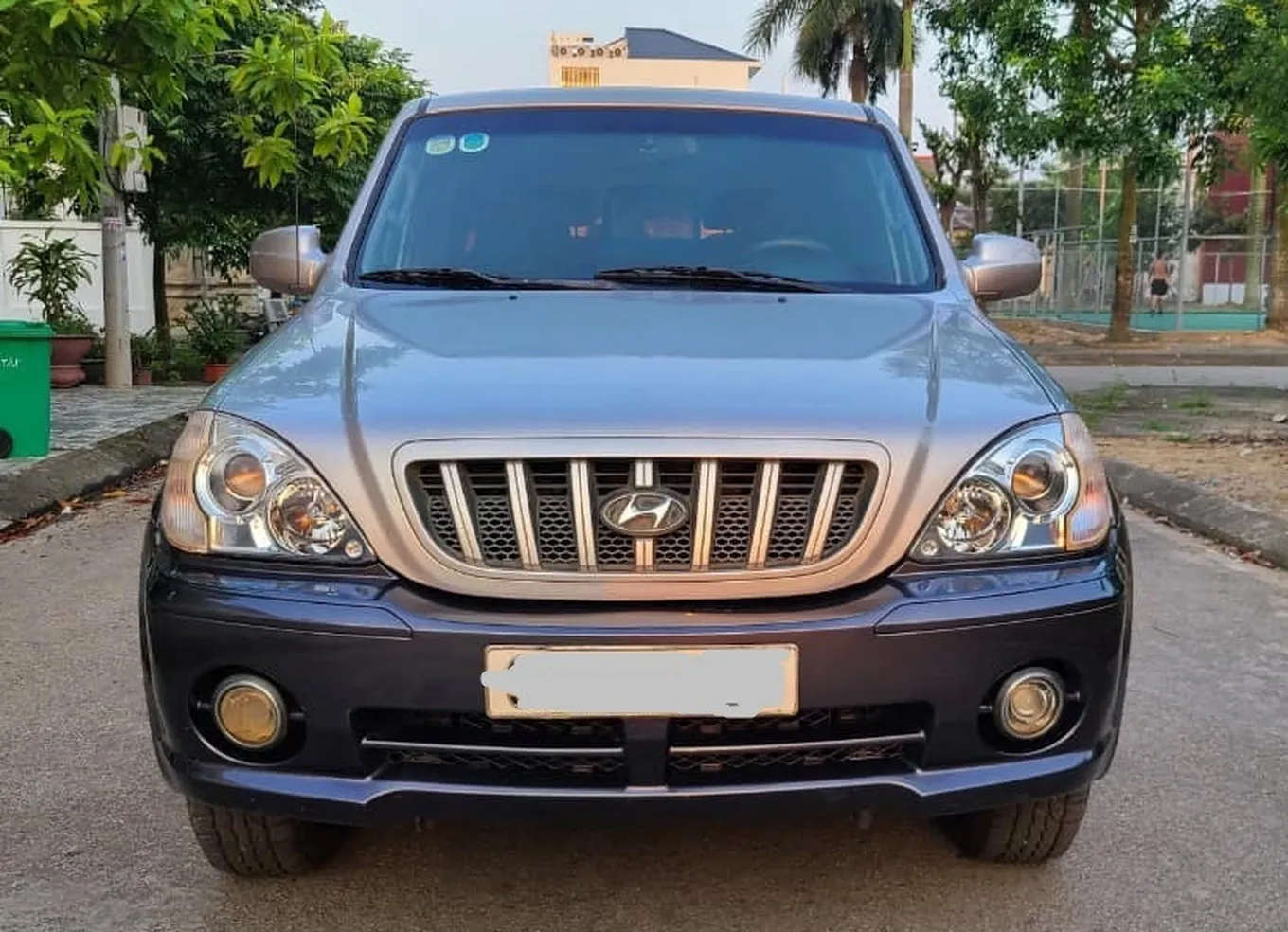 Hyundai Terracan 2003 với thiết kế SUV cổ điển